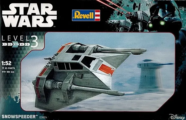 STAR WARS EPISODE VII MODEL KIT 1/52 SNOWSPEEDER 10 CM